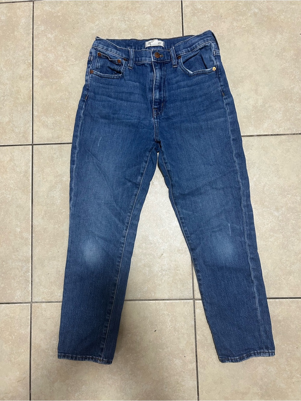 Madewell The Perfect Vintage Straight Jeans - size 27 0410